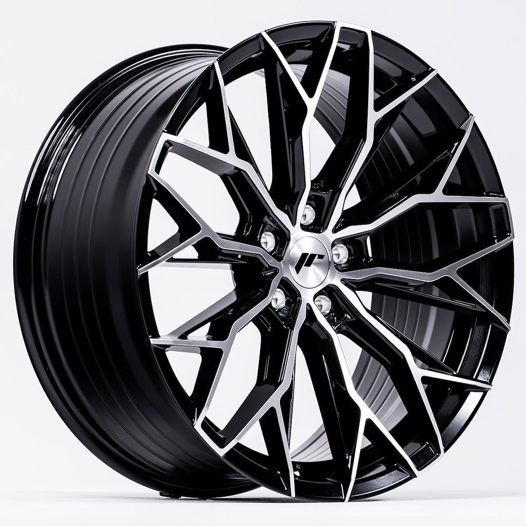 JR Wheels JR492010F25X2072GBM - JR49 20x10 ET20-48 5H BLANK Gloss Black Machined Face