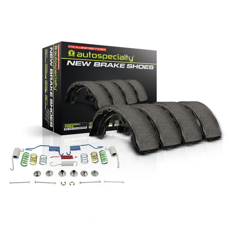 PowerStop Power Stop 67-68 Mercury Cougar Rear Autospecialty Brake Shoes w/Hardware