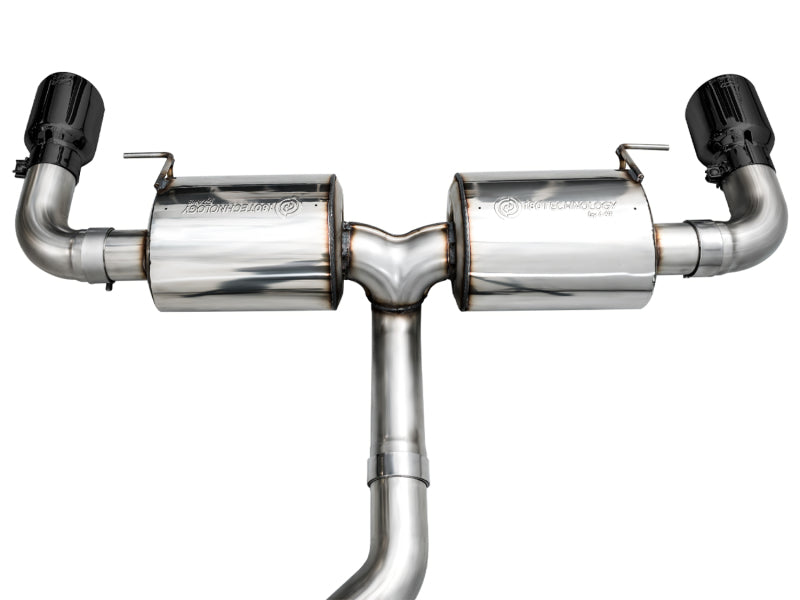 AWE Tuning AWE 19-23 BMW 330i / 21-23 BMW 430i Base G2X Touring (Excl. Conv) Axle-Back Exhaust - Diamond Black
