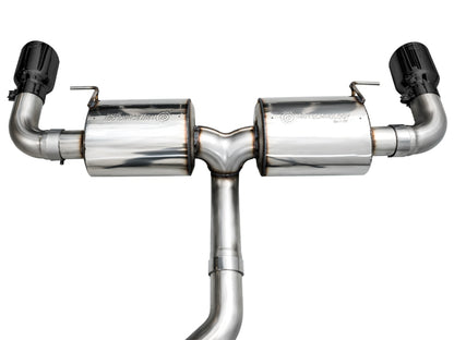AWE Tuning AWE 19-23 BMW 330i / 21-23 BMW 430i Base G2X Touring (Excl. Conv) Axle-Back Exhaust - Diamond Black