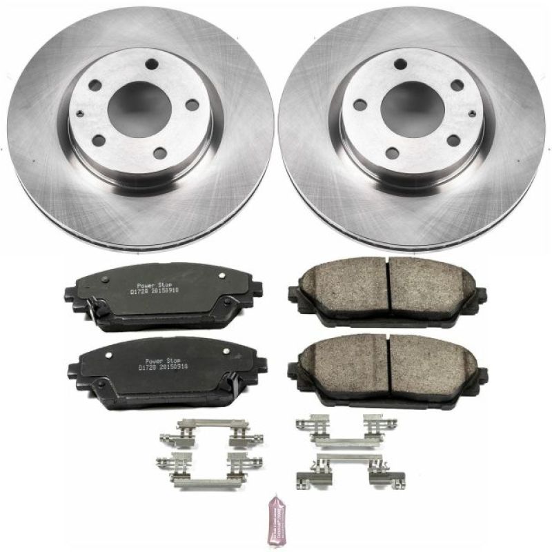 PowerStop Power Stop 14-18 Mazda 3 Front Autospecialty Brake Kit