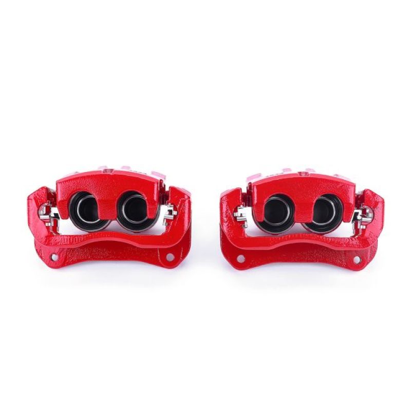 PowerStop Power Stop 15-17 Lexus NX200t Front Red Calipers w/Brackets - Pair