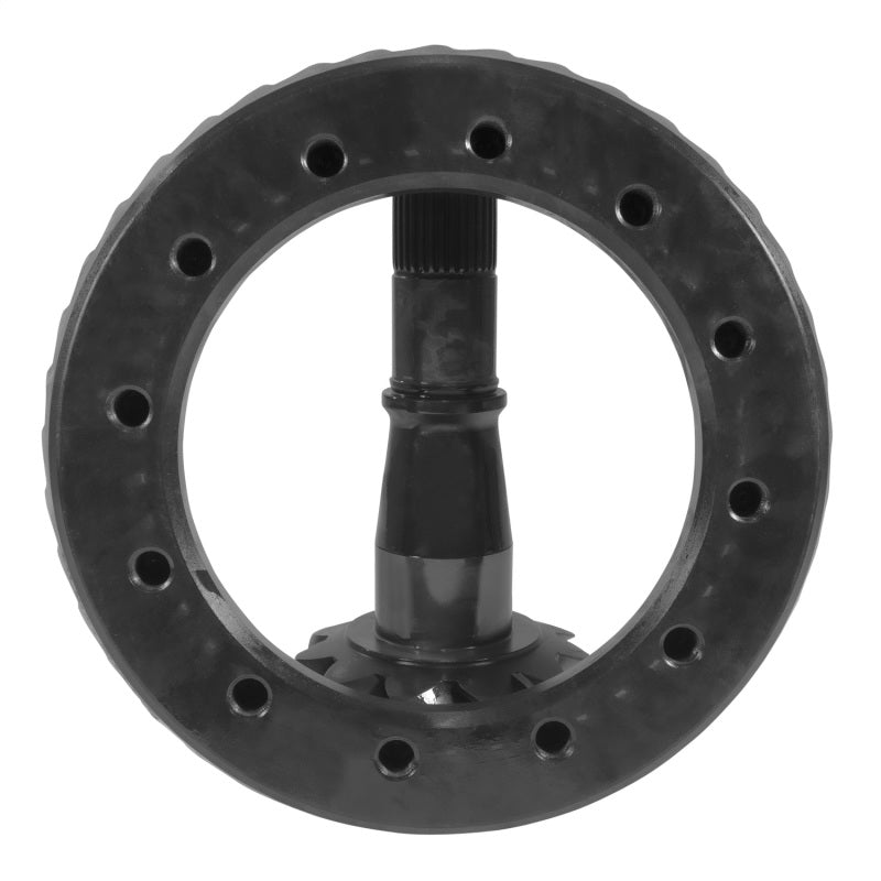 Yukon Gear & Axle Yukon Gear 9.5in GM 4.56 Rear Ring & Pinion Install Kit Axle Bearings and Seals