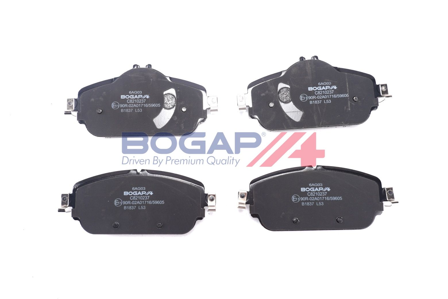 BOGAP C8210237 Brake Pad Set, Disc Brake