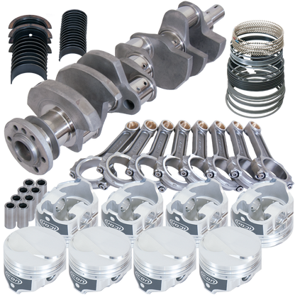 Eagle Chevy 454 4.000in Crank 6.135in I-Beam Rods 18cc Dome 4.320in Pistons Rotating Assembly