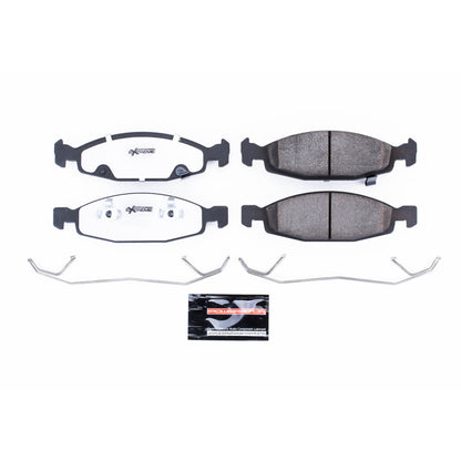 PowerStop Power Stop 99-03 Jeep Grand Cherokee Front Z26 Extreme Street Brake Pads w/Hardware
