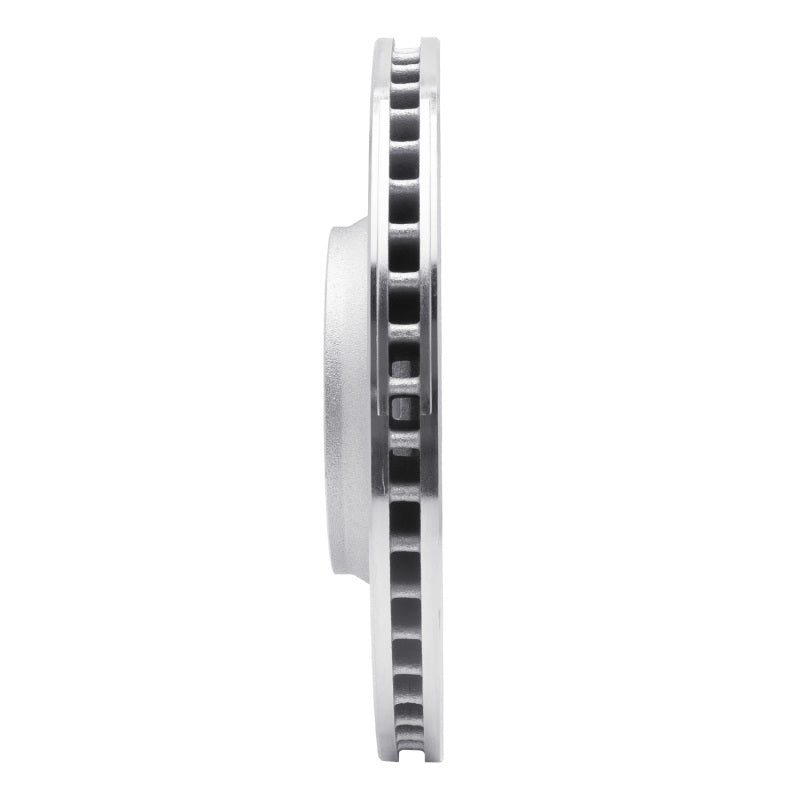 R1 Concepts R1 09-15 Toyota Venza Front Left Drilled & Slotted Silver Brake Rotor