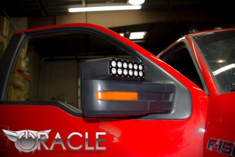 ORACLE Lighting Oracle 09-14 Ford F150/Raptor Off-Road Mirrors - 6000K