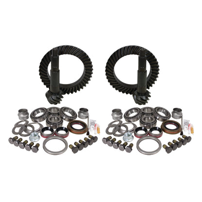 Yukon Gear & Axle USA Standard Gear & Install Kit for Jeep JK Rubicon w/D44 Front & Rear in a 4.56 Ratio