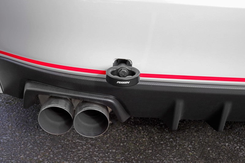 Perrin Performance PERRIN 15-21 Subaru WRX/STI / 24-26 Crosstrek / 25-26 Forester Tow Hook Kit (Rear) -  Black