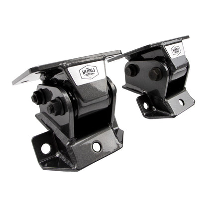 Wehrli 11-16 Chevrolet Duramax LML Heavy Duty Engine Mount - Fine Texture Black