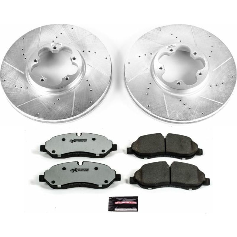 PowerStop Power Stop 15-19 Ford Transit-150 Front Z36 Truck & Tow Brake Kit
