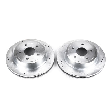 PowerStop Power Stop 04-06 Dodge Ram 1500 Rear Evolution Drilled & Slotted Rotors - Pair