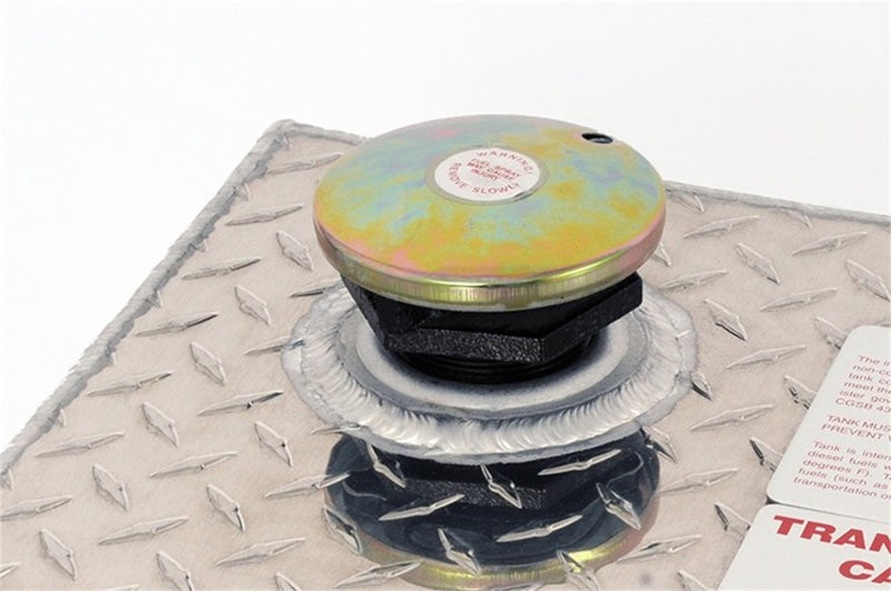 Dee Zee Universal Tanks - Wedge Rectangle Brite-Tread Aluminum