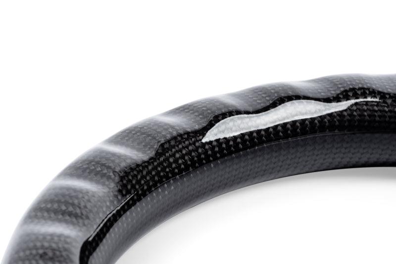 APR 15-26 Volkswagen Golf R/GTI/Jetta (MK7) Carbon Fiber/Red Stitch Steering Wheel (Non Paddles)