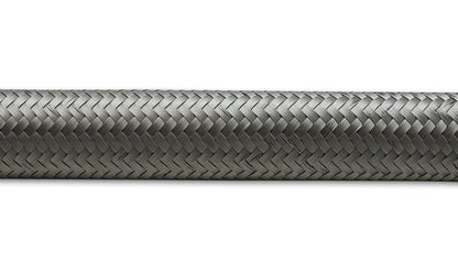 Vibrant -6 AN SS Braided Flex Hose (20 foot roll)