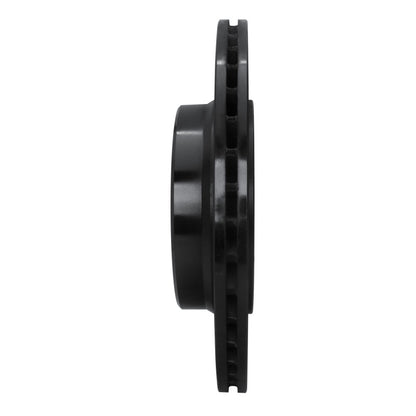 R1 Concepts R1 92-99 Mercedes-Benz S420 Rear Left Drilled & Slotted Black Brake Rotor