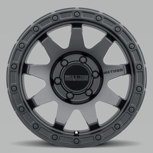 Method Wheels Method MR317 18x9 +3mm Offset 6x5.5 106.25mm CB Matte Black Wheel