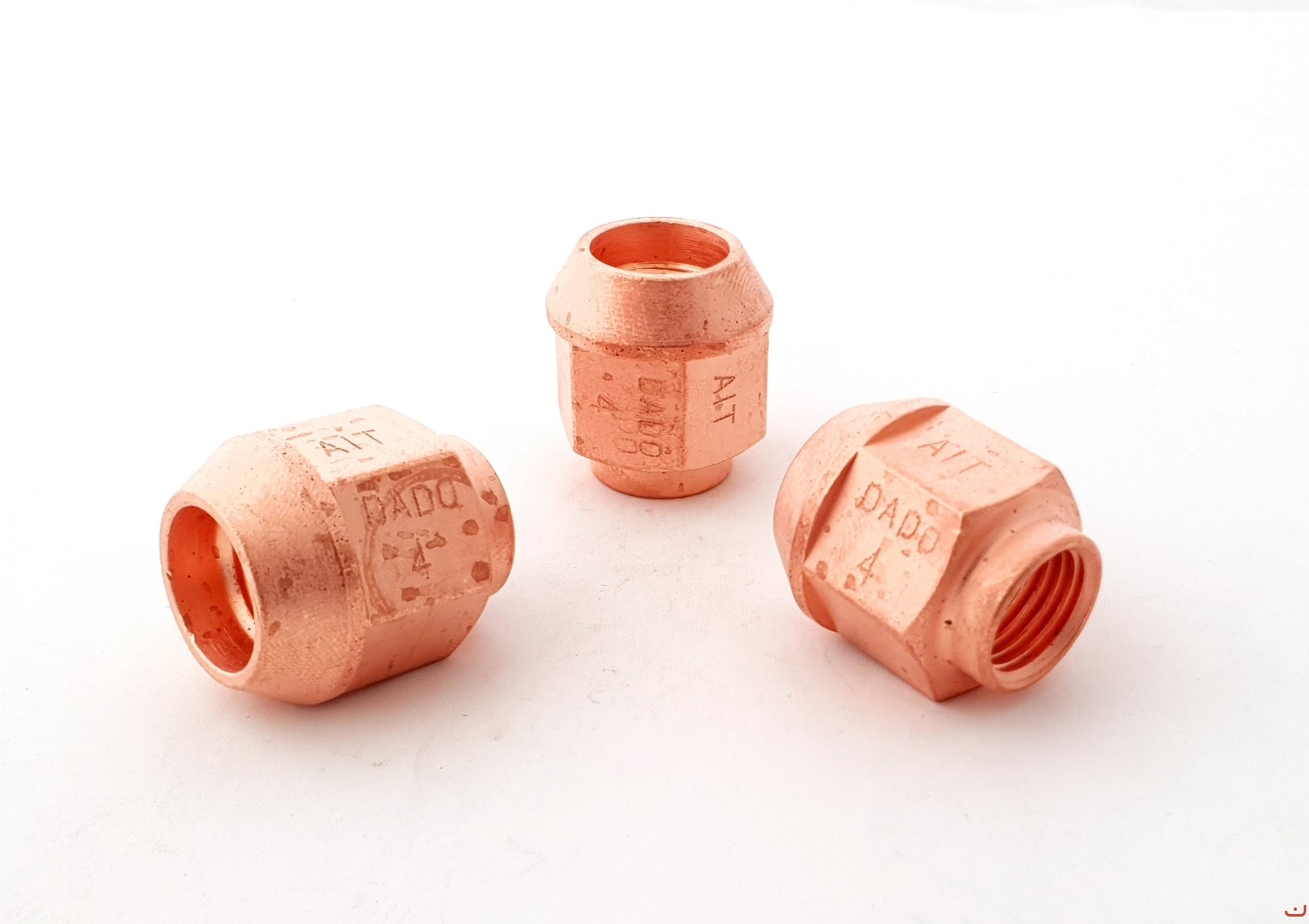 A.I.TECH AIT-DADO-4 NUT 14X1,5 EX 22MM, O.D. 25MM CONICAL SEAT, TOTAL LENGHT 27MM FOR AUDI / VW
