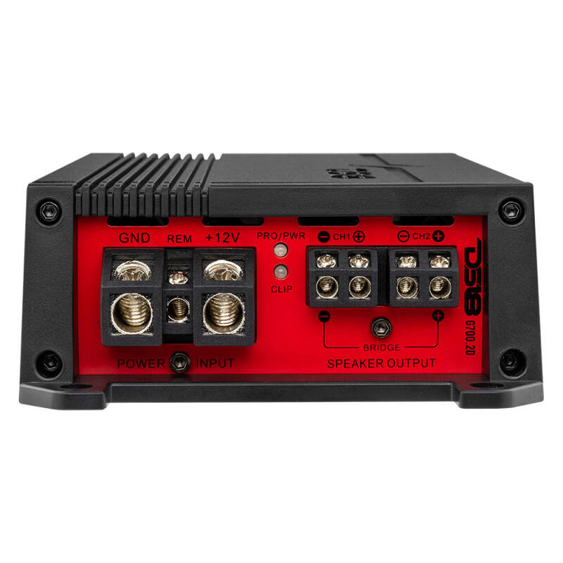 DS18 2-Channel Amplifier 1 x 360/4ohm Bridge 2x 180/2ohm 2x 100/4ohm Watts RMS