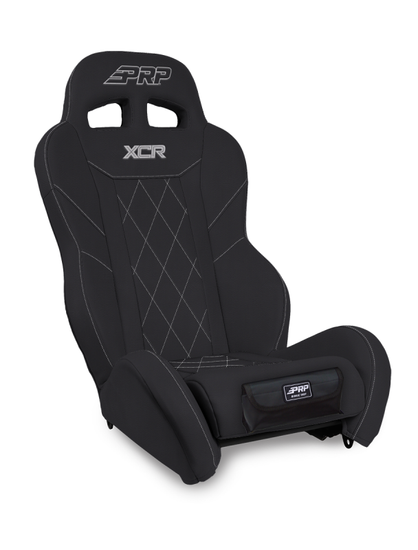 PRP Seats PRP XCR Suspension Seat - Black w Diamond Stitch/Front Pocket