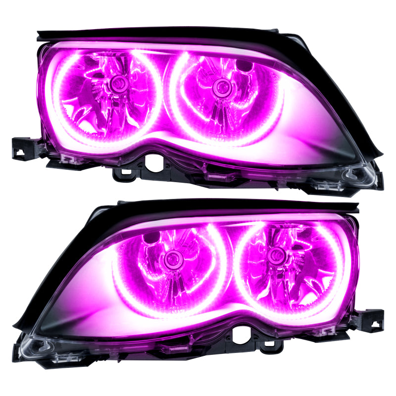 ORACLE Lighting Oracle 02-05 BMW 3 Series SMD HL - Black - ColorSHIFT w/ Simple Controller