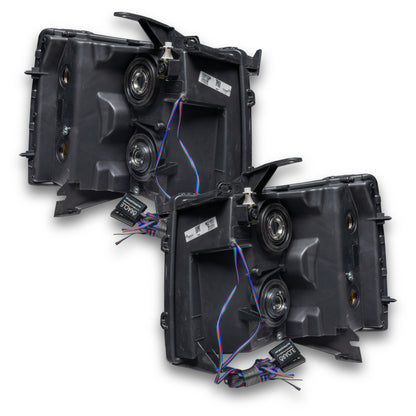 ORACLE Lighting Oracle 07-13 Chevrolet Silverado SMD HL - Square - ColorSHIFT w/ BC1 Controller
