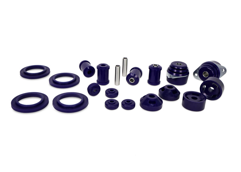 SuperPro 67-76 Triumph TR5/250/6 Rear Suspension Kit SS Hardware