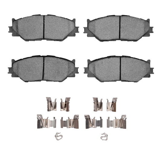 R1 Concepts R1 2006-2015 Lexus IS250 Front R1 Semi Met Pads & Hardware Kit