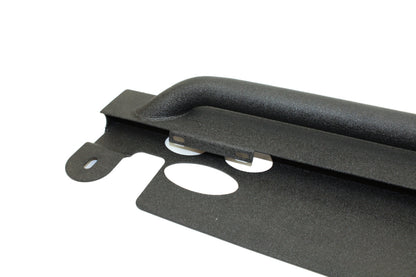 Fishbone Offroad 07-18 Jeep Wrangler JK 4 Door Rubicon Steel Rock Slider - Black Textured Powdercoat