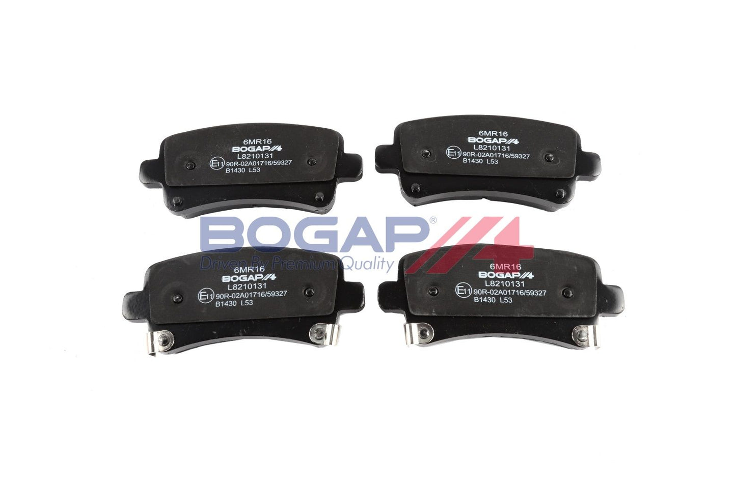 BOGAP L8210131 Brake Pad Set, Disc Brake