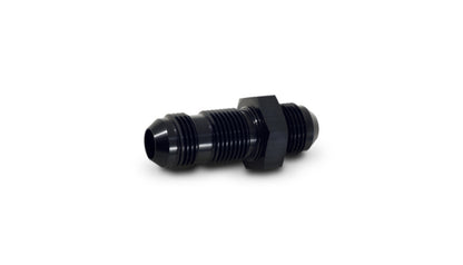 Vibrant -16AN Flare Straight Bulkhead Adapter Fitting - Aluminum