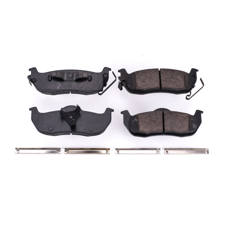 PowerStop Power Stop 04-10 Infiniti QX56 Rear Z17 Evolution Ceramic Brake Pads w/Hardware