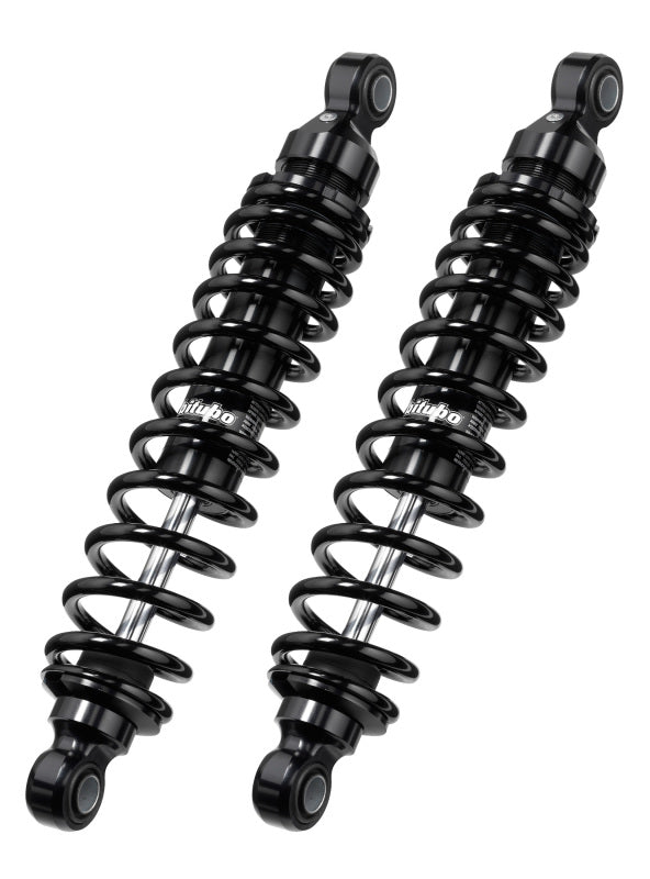 Bitubo Suspension Bitubo WMB0 Twinshocks Adjustable: Spring Preload, Length 391mm, Dark Edition