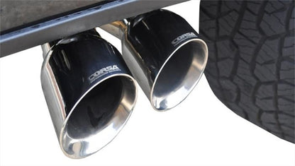 CORSA Performance Corsa 15-20 Ford F-150 3.5L Eco (Super Crew Cab) Polished Sport Single Side Dual 4in Tips CB Exh