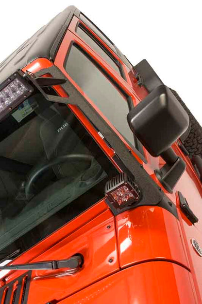 Fishbone Offroad 07-18 Jeep Wrangler JK 52In Light Bar Bracket