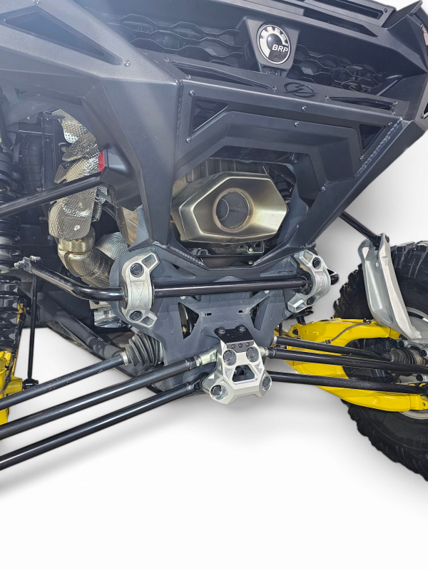 Elektric Off Road Elektric Offroad 2024+ Can Am Maverick R Radius Rod Plate Anodized Clear