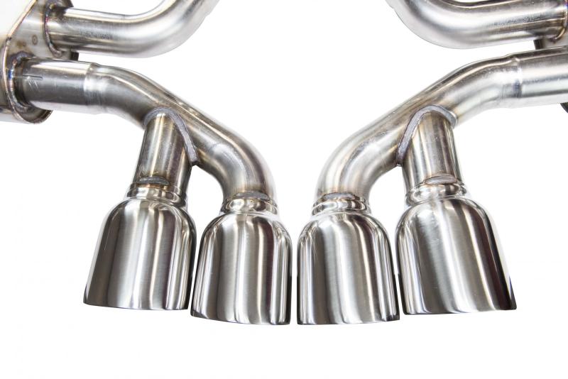 Kooks Headers Kooks 97-04 Chevy Corvette Full 3in Axleback w/Pol Tips Requires 3in X-Pipe