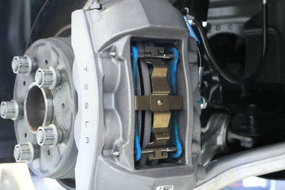 UNPLUGGED PERFORMANCE UP-M3MY-318-8.1 COMPETITION REAR BRAKE PAD SET ONLY NON PERFORMANCE CALIPER FOR TESLA MODEL 3 / MODEL Y