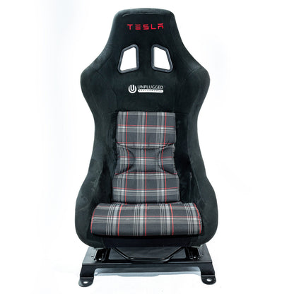 UNPLUGGED PERFORMANCE UP-M3-343-1.1 ASCENSION-R BUCKET SEAT KIT - DRIVER PACKAGE A FOR TESLA MODEL 3