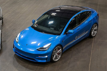UNPLUGGED PERFORMANCE UP-M3-302-4.1 ASCENSION FRONT FASCIA - OPTIONAL FRONT DIFFUSER, DRY CARBON GLOSS CLEAR FOR TESLA MODEL 3