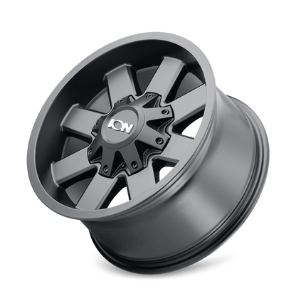 ION Wheels ION Type 141 18x9 / 5x150 BP / 18mm Offset / 110mm Hub Satin Black Wheel