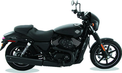 Mustang Motorcycle Mustang 15-21 Harley Street Standard Touring 1PC Seat - Black
