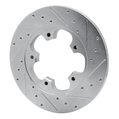 R1 Concepts R1 15-25 Ford Transit-250 Rear Left Drilled & Slotted Silver Brake Rotor