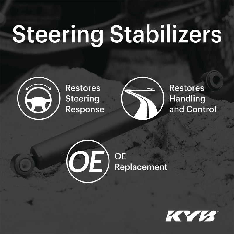 KYB Shocks & Struts Steering Stabilizers Front DODGE Ram 3500 Pickup (2WD) 1997-01