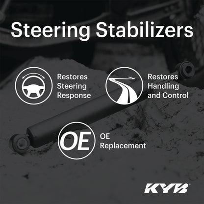 KYB Shocks & Struts Steering Stabilizers Front DODGE Ram 3500 Pickup (2WD) 1997-01