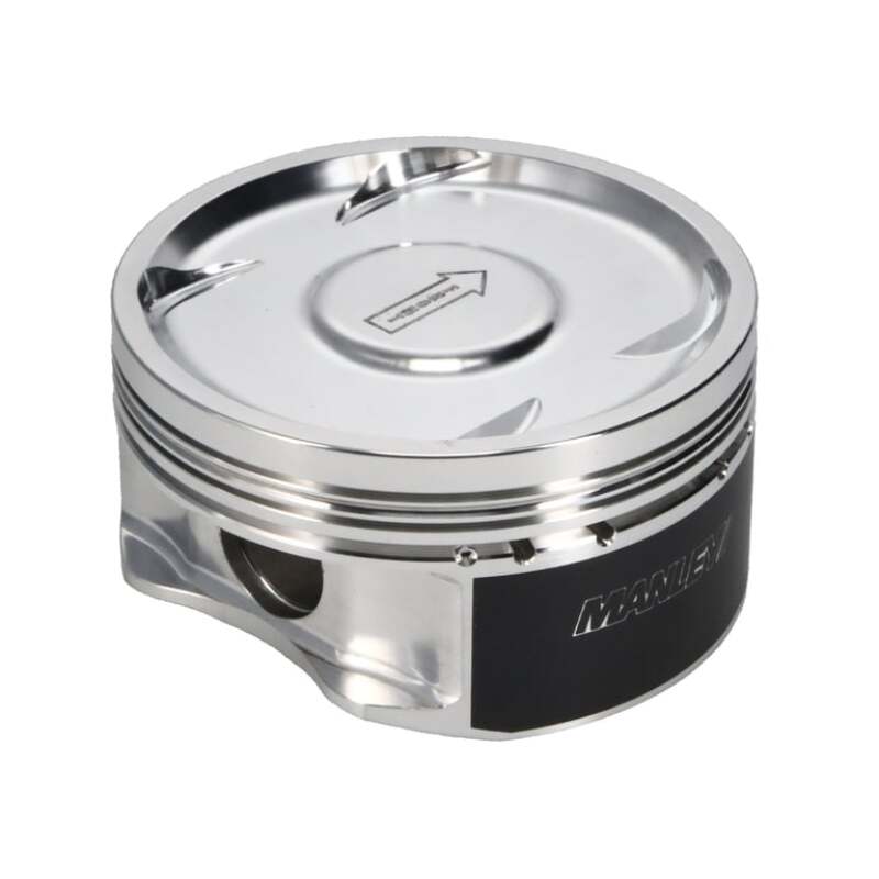Manley Performance Manley 04+ Subaru WRX STi (EJ257) STD Stroke 100mm +.5mm Bore 8.5:1 Dish Single Piston with Rings