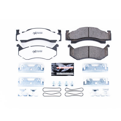 PowerStop Power Stop 80-82 Chrysler Town & Country Front Z36 Truck & Tow Brake Pads w/Hardware