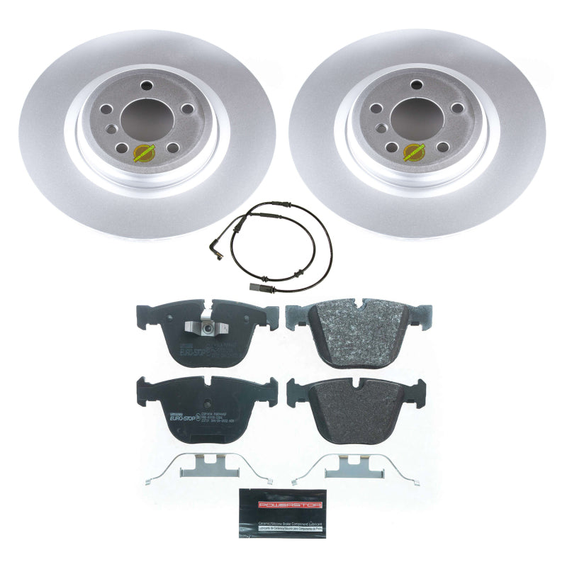 PowerStop Power Stop 09-10 BMW 750Li Rear Euro-Stop Brake Kit