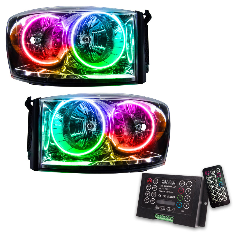 ORACLE Lighting Oracle 07-08 Dodge Ram SMD HL - ColorSHIFT w/ 2.0 Controller
